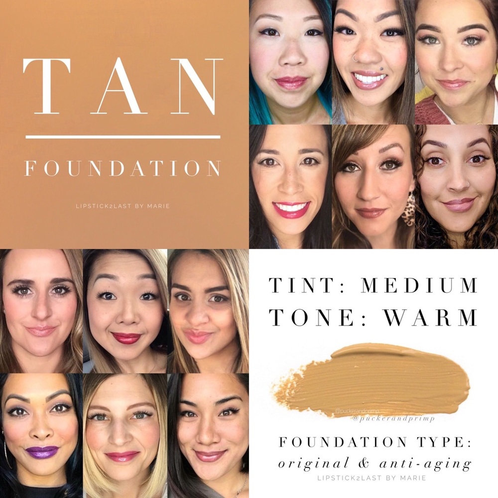 Senegence Anti Aging Foundation in TAN